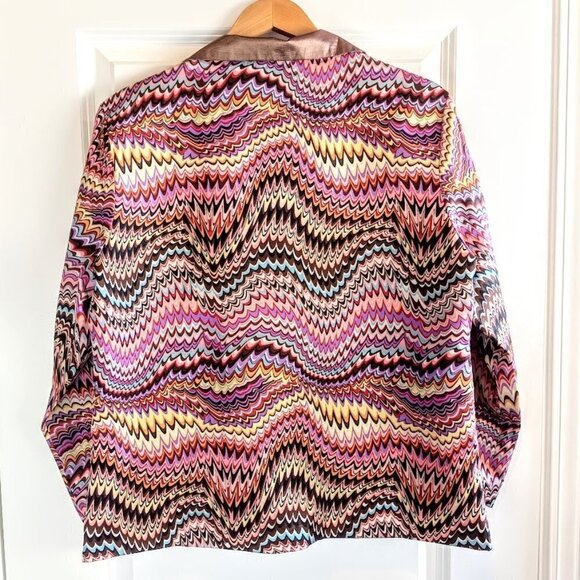 Patchington Multicolor Mod Print Open Blazer - Picture 3 of 5